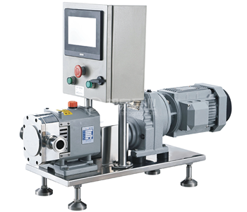 PLC+变频控制转子泵